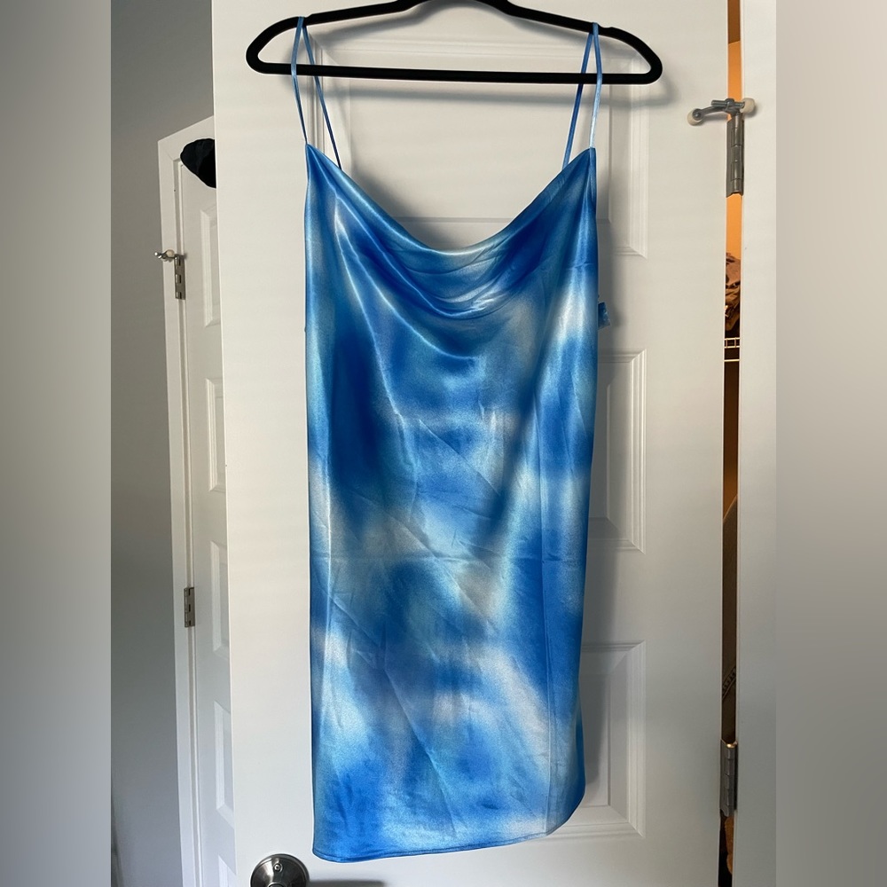 Cowl neck dress